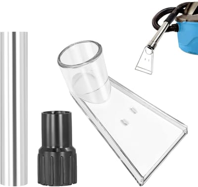 Allecto - Furniture Suction Nozzle - Vervangbare Stofzuigmond - Transparant - Geschikt voor Auto-interieur - Ideaal voor Tapijt en Meubels