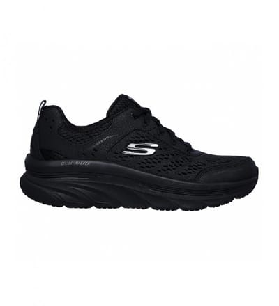 Skechers D'Lux Walker-Infinite Motion 149023-BBK, Vrouwen, Zwart, sneakers, maat: 37,5 EU