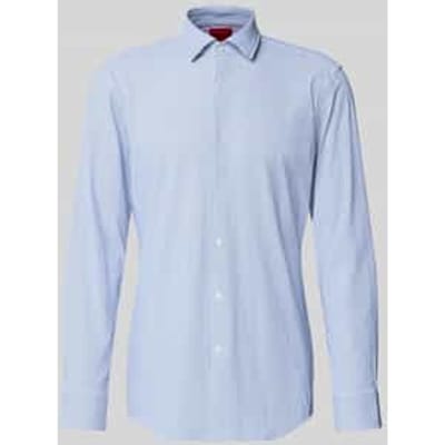 Slim fit zakelijk overhemd met Kentkraag model 'KENNO'
