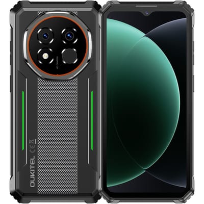 OUKITEL G6 mobiele telefoon 16GB+128GB 6,52  scherm 64MP 10600mAh Android 16 smartphone
