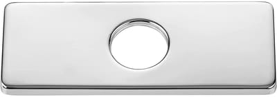 Afdekplaat afdekring voor mixer RVS 6 inch