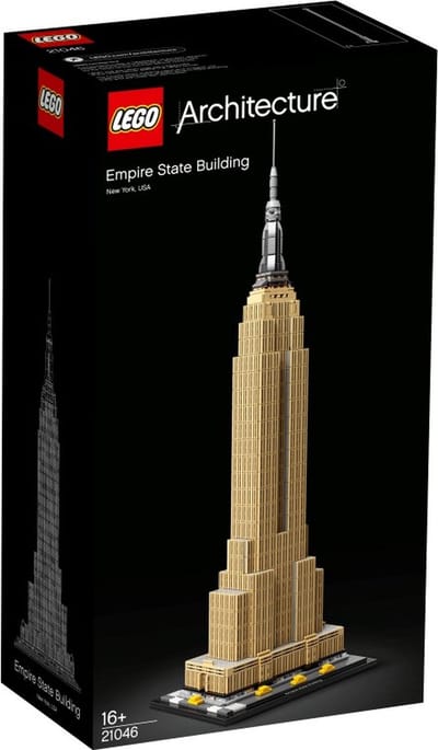 Bouw spelletjes - Empire State Building Lego 21046