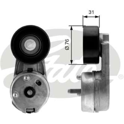 Spanpoelie, V-riem GATES T38279
