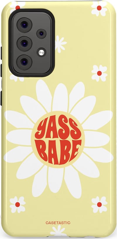 Casetastic Hoesje Geschikt voor Samsung A52 (4G/5G/s) - Stijlvolle Beschermende Duo-layer Case - Yass babe