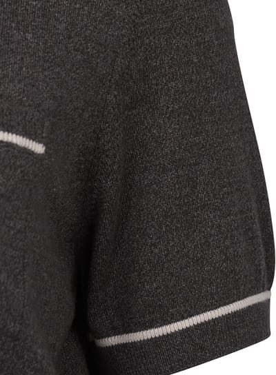 Bugatti poloshirt korte mouw bruin