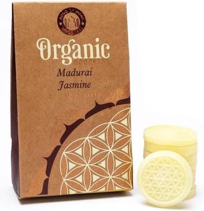 Organic Goodness Madurai Jasmijn Wax Melts / Smeltkaarsjes (40 gram)