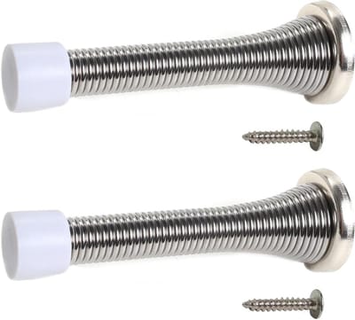 Deurveren - Veer stoppen - Muren beschermen - Verborgen bevestiging - 75mm - Chroom