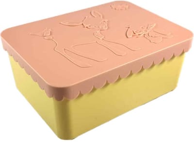 Blafre Lunchtrommel S - Hert Peach Licht Geel