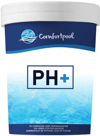 pH-plus poeder | 1 kg | Verhoogt de pH-waarde | Voor helder zwembadwater | Comfortpool