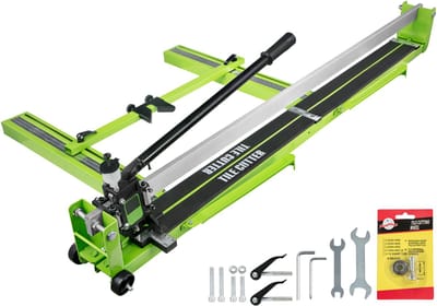 Tegelsnijder 47 Inch Handmatige Tegelsnijmachine Keramiek-Porseleinsnijder met Lasergeleiding Stalen Frame En Bonus Reserve Snijwieltje Tegelsnijder Handgereedschap