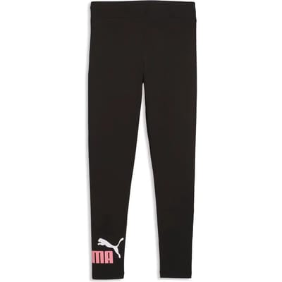 Puma 686073 Ess 2 Color Nº1 Logo Leggings Zwart 7-8 Years Meisje