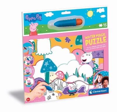 CLEMENTONI WATER MAGIC PUZZLE PEPPA PIG