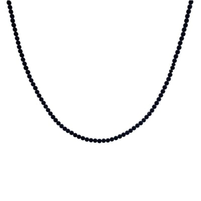 IbizaMen - heren - ketting - edelsteen - matte onyx - 4mm - 50cm