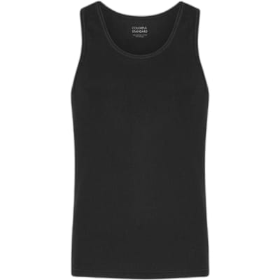 Geribbelde tanktop Colorful Standard Organic