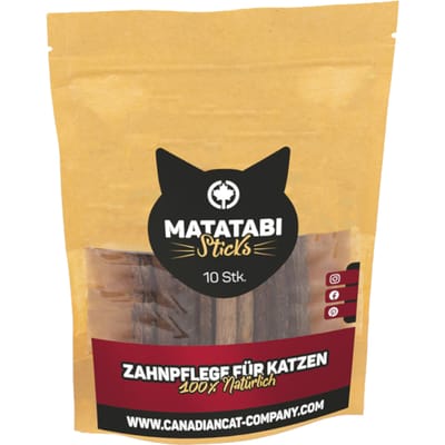 10x Canadian Cat Company Matatabi gebitsverzorging voor katten