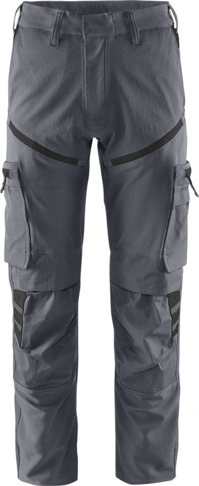 Fristads Stretch Werkbroek 2653 Lws - Grijs/Zwart - C48