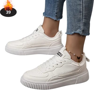 Livano Schoenen Dames - Sneakers - Comfortabel - Casual - Volwassen - Wit - Maat 39