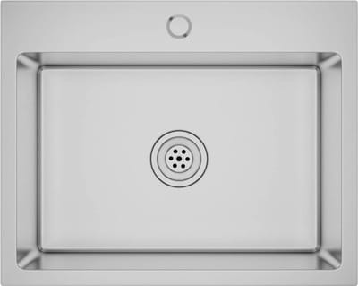 RVS Spoelbak Onderbouw/Inbouw - Handgemaakt Keukenzink met Snelafvoer