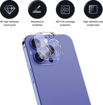 Camera Lens Protector Geschikt voor iPhone 14 Pro en iPhone 14 Pro Max