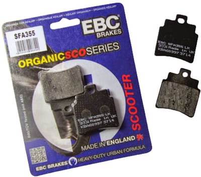 Ebc Sfa Series Organic Scooter Sfa432 Remblokken Zwart