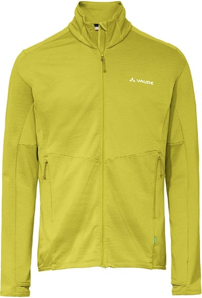 VAUDE Scopi Fleece Jas II, Fleece Jas, Heren Outdoor Sportjassen, Niet waterdicht, Niet winddicht, Zonder capuchon, Slim pasvorm