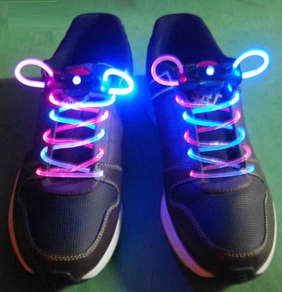 LED Veters - Blauw/Roze