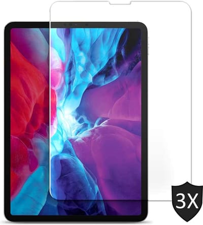 Screenprotector geschikt voor iPad Pro 2020 12.9 inch - Screen Protector Glas - 3 Stuks