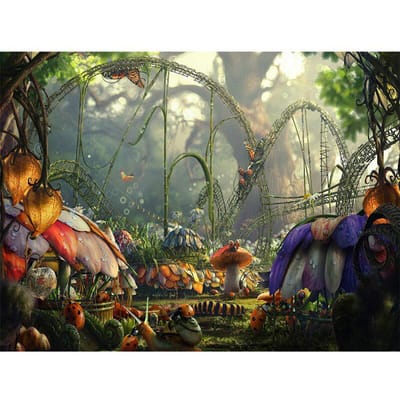 Handgemaakte diamant borduurwerk schilderij borduurpakketten muur mozaïek Insect World Home Decor 20X30CM beige