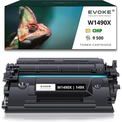 Evoke Compatibele Toner voor HP W1490X 149X Zwart met Chip 9500 Pagina's Laserjet Pro 4002Dn 4002Dne 4002Dw Mfp 4102Dw 4102Fdn