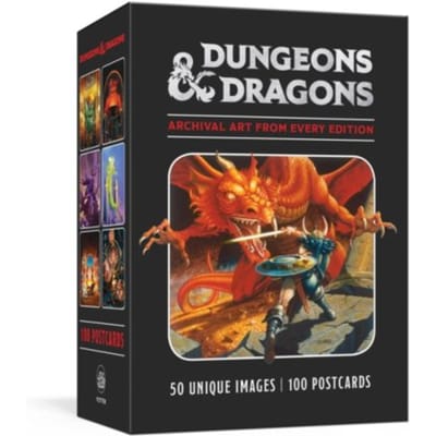 Dungeons & Dragons 100 Postcards: Archival Art From Every Edition - Dungeons & Dragons - Official Dungeons & Dragons
