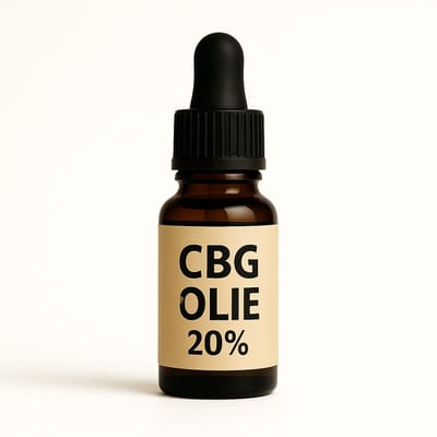 WietOliePuur CBG Olie 20% - 10ml (2000mg Cannabigerol) - Hennepextract op MCT-olie - CBG Druppels - THC-vrij & Vegan - ca. 200 druppels