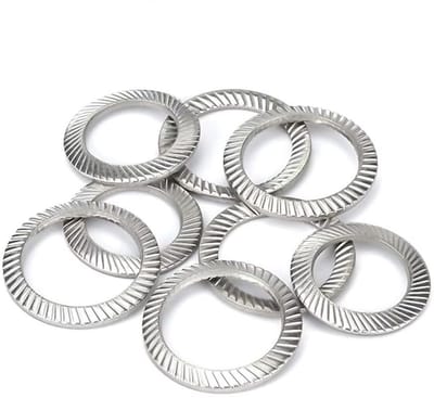 Solidchoice- Borgringen 40 Stuks - Roestvrij Staal - Sluitringen - Veiligheidsschijven - Schroeven M8 x 13 mm - Duurzaam en Corrosiebestendig