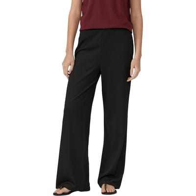 s.Oliver  Pants Black Größe: W34 | Ausgestellte Hosen Outlet | Damen | Schwarz