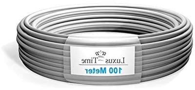 Installatiekabel - Mantelkabel Stroomkabel - Vaste Installatie - 5-aderig - 100 m - Grijs