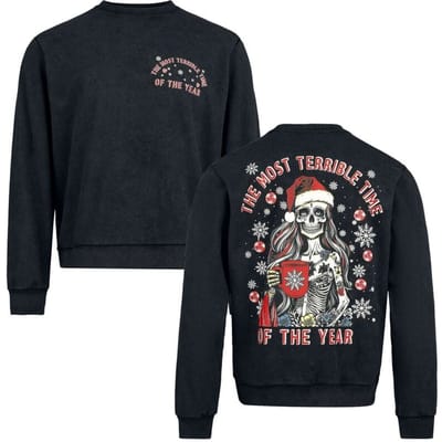 EMP Special Collection kersttrui - X-MAS - S tot XXL - voor Mannen - zwart
