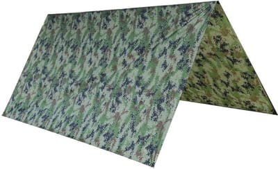 Dailygoods- Zonneluifel Waterdicht - Tarp - Grondzeil - Camping Shelter - Draagbaar - Ultralicht - Eenvoudige Installatie - Tentzeil