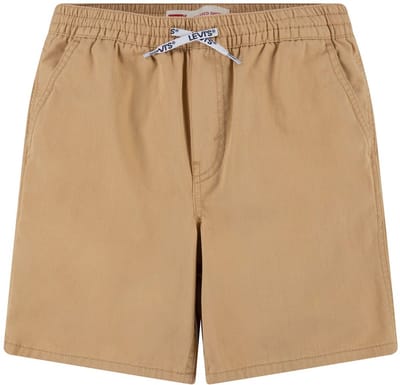Levi´s ® Kids Pull On Woven Korte Jeans Bruin 14 Years Jongen