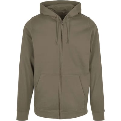 Hooded sweatshirt met rits Build Your Brand Basic