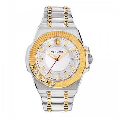 Versace VEDY00519 horloge mannen - Roestvrij Staal - zilver