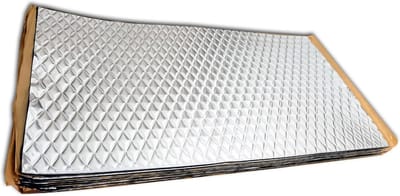 Isolatiemat 2 mm 10 Stuks - Zelfklevende Anti-Dreunmat voor Auto's