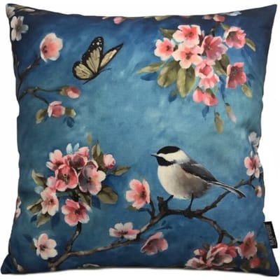 Gek op kussens! Sierkussen parus major #1 | 45 x 45 cm | katoen/linnen