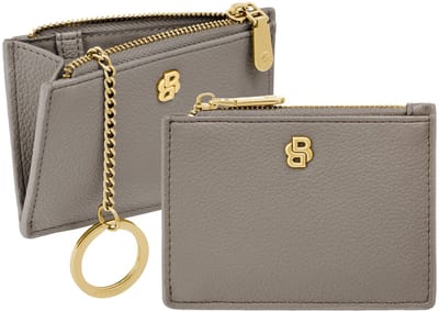 HUGO BOSS sleutelgeval kaarthouder Signature Lady Card Holder Taupe