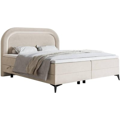 Boxspring Lorena velvet inclusief topper 180 x 200 cm | NADUVI Collection