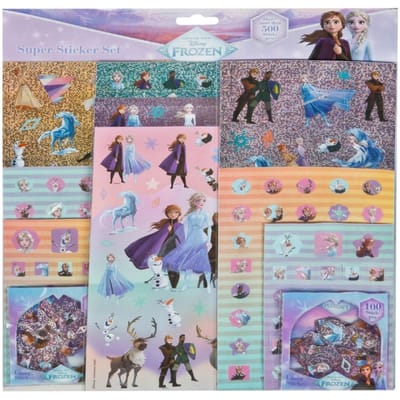 Frozen sticker set - 500 stuks