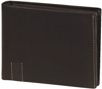 Maître Speciale make-up portemonnee leer 12 cm - Jongens - Horizontaal - dark brown