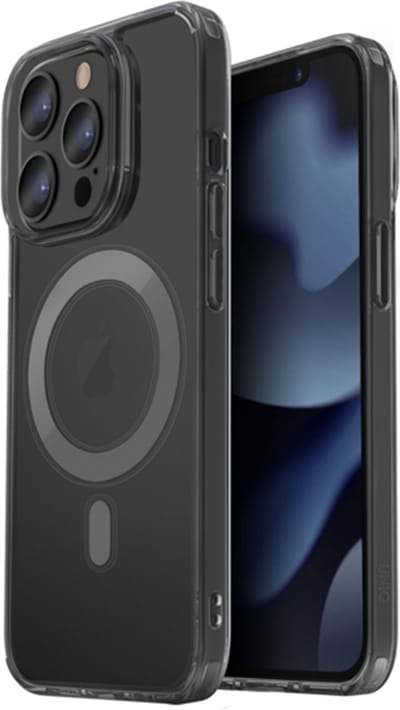 UNIQ - LifePro - Xtreme iPhone - 14 - Pro - 6.1 - hoesje - Magclick - Opladen - grijs/vorstrook