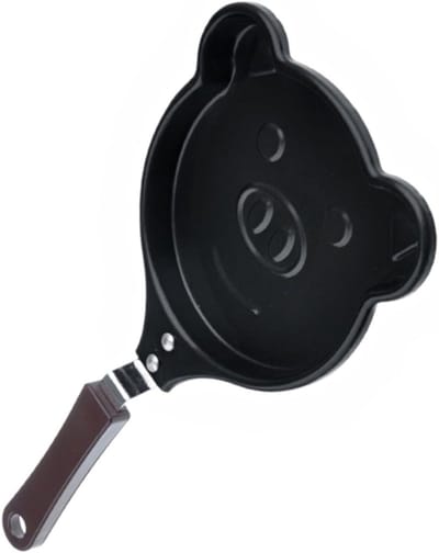 Koekenpan Varkensvorm - Eierpan Grillpan - Ontbijt Maken - Antiaanbaklaag - 13 x 1 x 3 cm