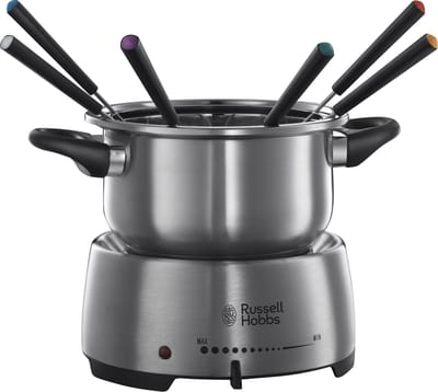 Russell Hobbs Fiesta Fondue Maker - Elektrische Fonduepan - 6 Fonduevorkjes