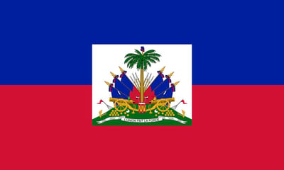Vlag Haïti 300x450cm