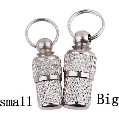 2PCS Huisdierhalsbandaccessoires voor hondenidentificatietag Naam Adres Telefoonlabel Identiteit Hangend 1pcs S + 1pcs L